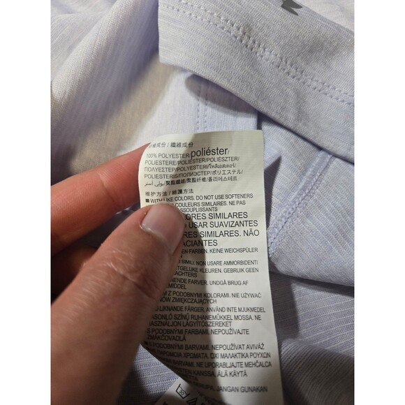 Under Armour Tide Chaser long sleeve Fishing Outdoor Shirt Purple Plus Size 2XL - Picture 5 of 7